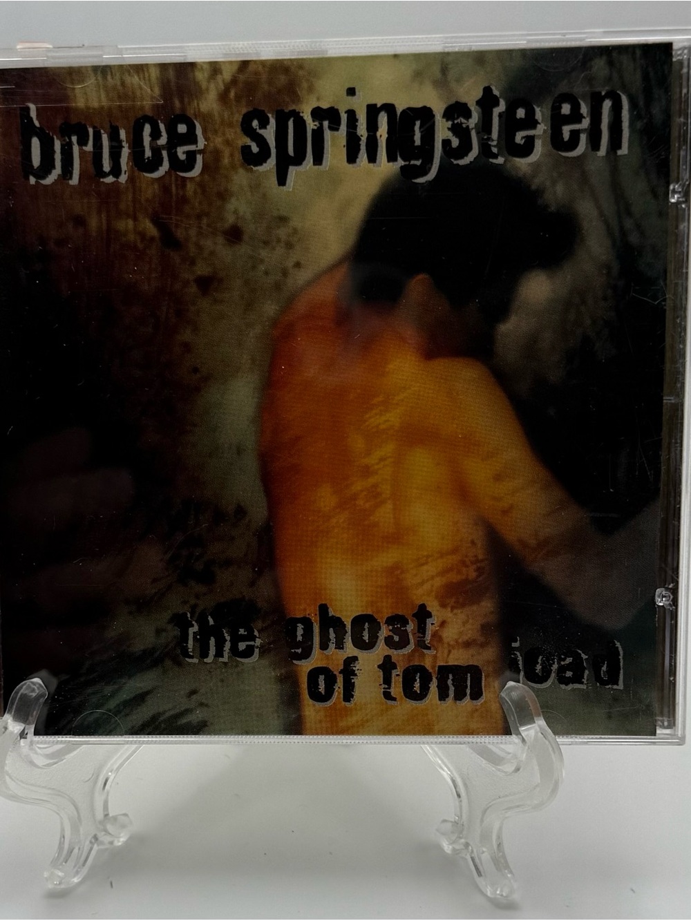 Columbia Bruce Springsteen CD Cover Art - Black & Orange